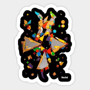 Abstract Absurd Sticker